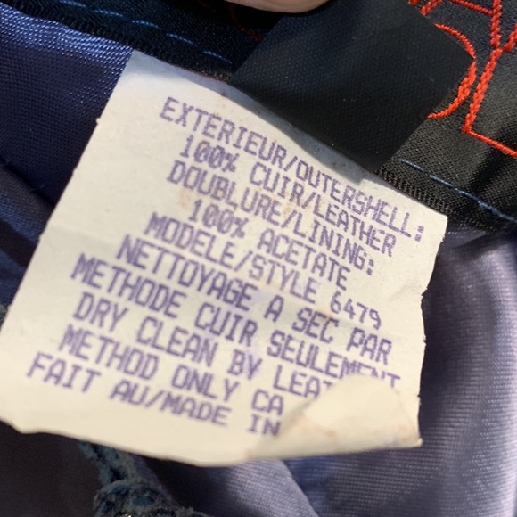 Oscar Leopold lace-up backless leather top - size L - Picture 8 of 10